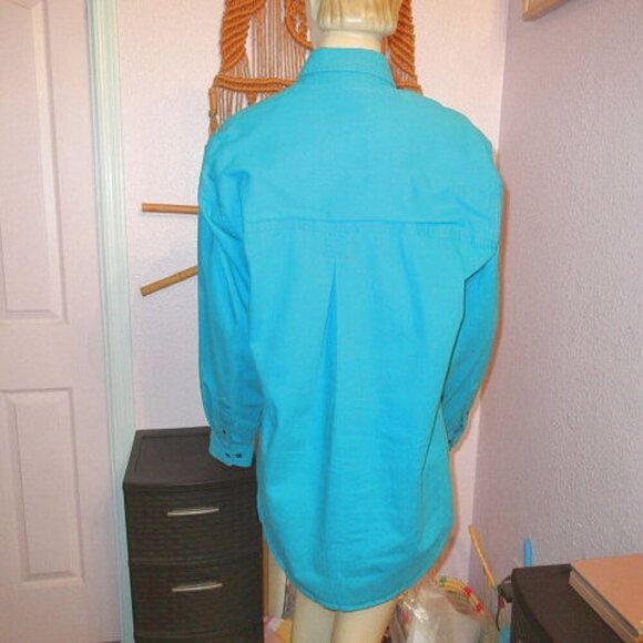 Vtg Silver Spur Men's Button Down Shirt Size 15-15 1/2 Cowboy Western Rodeo 90s - Picture 8 of 12